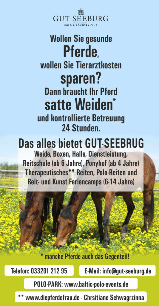 Weide, Reiten + Dienstl lang